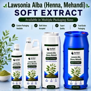 Premium Lawsonia Alba <b>Henna</b> Mehandi Soft extract <b>Natural</b> Botanical Ingredient For Hair Care Formulations Herbal Blends - Product Image 1