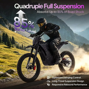 Motocicleta Eléctrica Todoterreno de 19 Pulgadas con <span class=keywords><strong>Neumáticos</strong></span> de 17 Pulgadas, 2000W, Disponible en Almacén de EE. UU. - Product Image 2