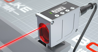 Capteur TOF haute précision longue portée 50 m, capteurs de déplacement laser RS485