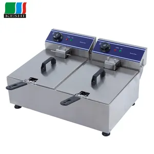 deep fryer commercial electric chips deep fryer two tank for sale
