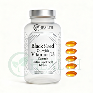 Cápsulas de Aceite de Semilla Negra a Granel de Fábrica, Cápsulas Vegetarianas HPMC <span class=keywords><strong>y</strong></span> de Gelatina Opcionales, Productos a Granel <span class=keywords><strong>y</strong></span> Embotellados Disponibles - Product Image 5