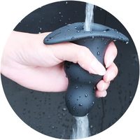 Plug Anal noir en Silicone pour jouets érotiques, produits pour adultes, jouets sexuels anaux pour hommes et femmes, masseur de Prostate