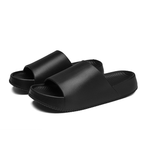 Sandalias EVA Blancas de Color Sólido, Punta Abierta, Antideslizantes, Pantuflas de Interior para Verano - Product Image 3