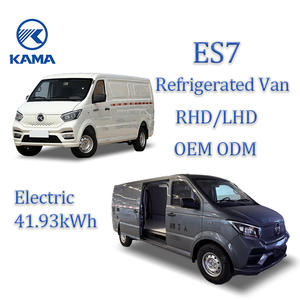 รถบรรทุกตู้เย็นขนาดเล็ก KAMA รุ่นใหม่ ปี 2026 รถบรรทุกขนส่งสินค้าแบบกล่อง 4x2 ขนาด 1.5 ตัน 2 ตัน รถตู้แช่แข็งสำหรับขาย - Product Image 2