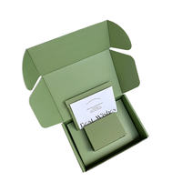 Bijoux en papier écologique de luxe personnalisé, ensemble de colliers, boîte d'emballage, boîte d'expédition postale avec insertion de séparateur