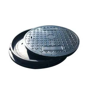 China Supplier D400 Round En124 Sewer Drain Lid Chamber Cover Cast Iron Manhole Cover