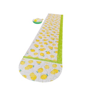 Outdoor PVC Inflatable <b>Slip</b> N <b>Slide</b> for Adults and Kids Custom-Size Double Lane Splash Water <b>Slide</b> for Backyard Entertainment - Product Image 3