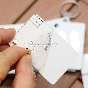 Porte-clés <span class=keywords><strong>en</strong></span> MDF 4 formes, 20 pièces, <span class=keywords><strong>Kit</strong></span> d'impression par Sublimation, glands, porte-clés, anneaux pour bricolage, artisanat du <span class=keywords><strong>bois</strong></span>, nom, étiquette d'identification - Product Image 3