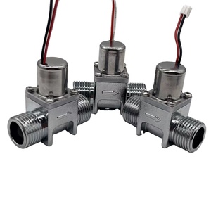 Transl G1/2 G3/4, rosca macho y hembra de latón, válvula <span class=keywords><strong>solenoide</strong></span> de agua de enclavamiento para el hogar, cocina, grifo, protector de fugas - Product Image 6