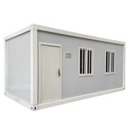 Maisons préfabriquées modulaires portables de 40 pieds, 30 pieds, 20 pieds, maisons miniatures détachables en conteneurs