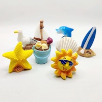 Ornements de jardin Série Bord de mer Poupées Décor d'aquarium Style méditerranéen Micro Paysage Figurine