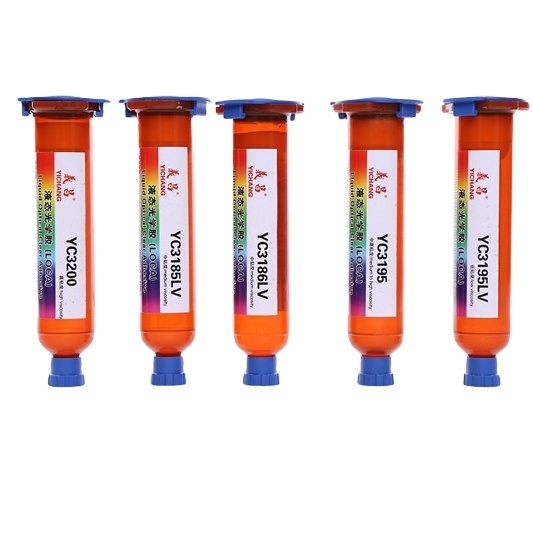 High Quality Tool Adhesive UV LOCA Glue 50g for Smartphone LCD Repair Uv Glue for Tempered Glass Uv Glue Adhesive