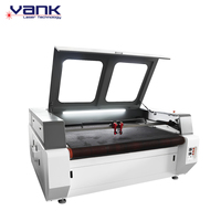 Máquina de Corte Láser para Tela 1610 con Alimentación Automática y Cámara para Prendas de Vestir y Textiles
