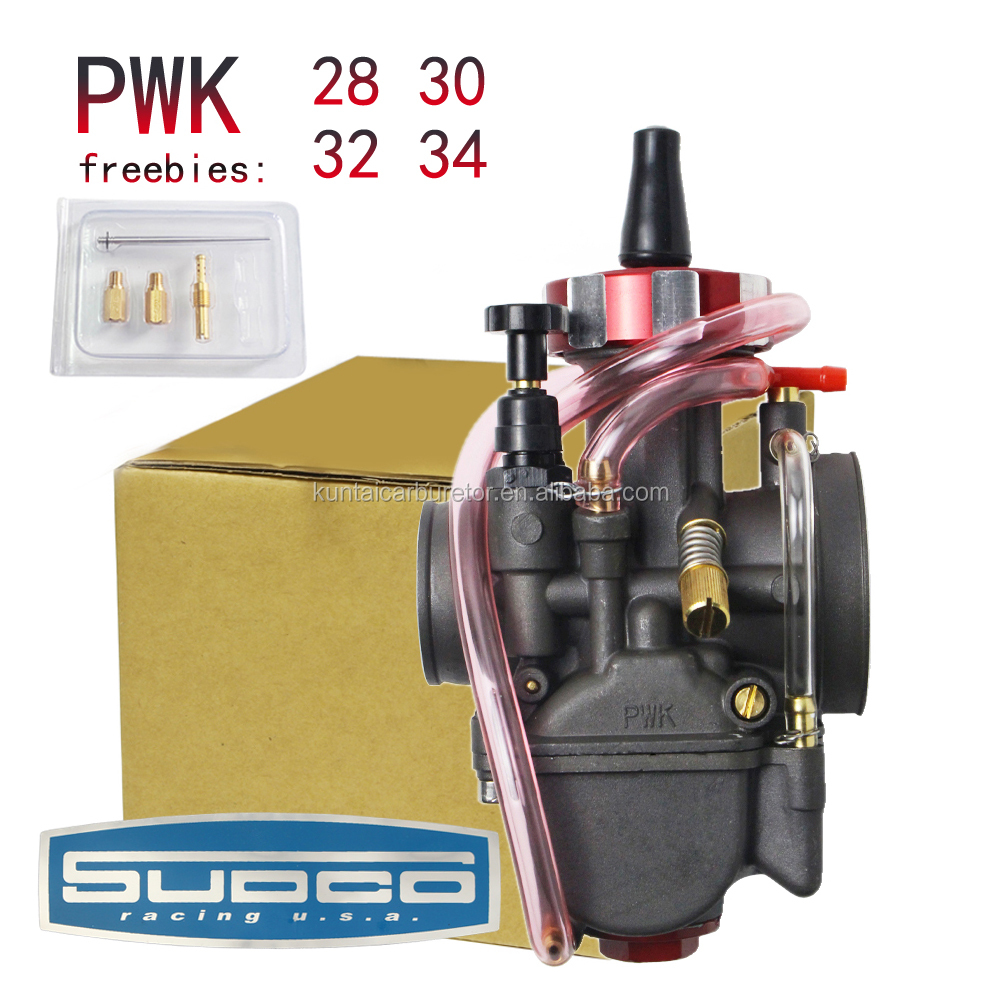 Мотоцикл мощный мотор 28 30 32 34 мм Универсальный черный для Mikuni keihin PWK карбюратор запчасти скутеры с Power Jet ATV