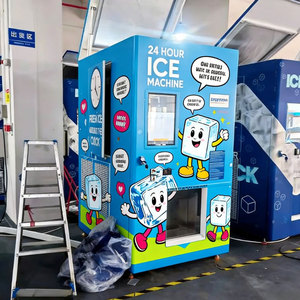 Máquina Expendedora Automática de Hielo en Bolsas para Uso Comercial en Cafeterías y Estaciones, Máquina Expendedora de Hielo en Venta - Product Image 1