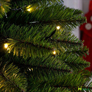 Nouveau design, <span class=keywords><strong>sapin</strong></span> de Noël artificiel LED pré-éclairé, type « crayon », 7 pieds, en <span class=keywords><strong>sapin</strong></span> majestueux, disponible en OEM et échantillon - Product Image 3
