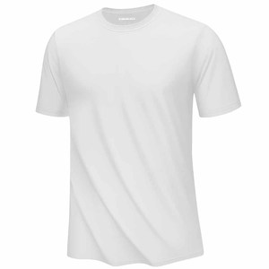 Custom Solid Color Crew-Neck Polyester Breathable <b>Men</b> Summer T-Shirts ZML - Product Image 2