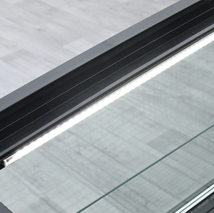 Congélateur îlot commercial à porte coulissante frontale, écoénergétique, pour aliments surgelés, avec petite fenêtre, type <span class=keywords><strong>coffre</strong></span> profond - Product Image 6