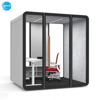 Fabricant professionnel cabine téléphonique de salle de bureau insonorisée pour musique Studio acoustique réunion Pod espace privé