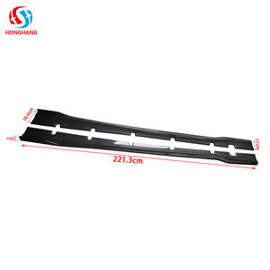 Faldones Laterales Anchos para Dodge Charger 2022+ de Fábrica Chaoshenghang, Accesorios para Dodge Charger - Product Image 2