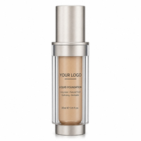 Fournisseur d'usine OEM ODM Marque Privée Personnalisée Fond de Teint Coréen Naturel Éclaircissant Hydratant Longue Durée Protection Solaire