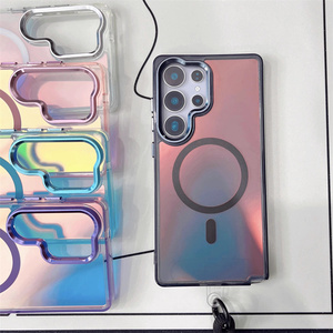 <span class=keywords><strong>2025</strong></span> Sản Phẩm Mới Trường Hợp Điện Thoại Từ Chống Sốc Cover Quay Lại Đối Với Samsung <span class=keywords><strong>Galaxy</strong></span> S25 S24 Cộng Với Trường Hợp Para Từ Tính Với Dây Đeo - Product Image 3