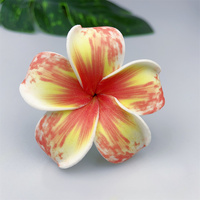 Supplier Pabrik Plumeria Busa EVA Jepit Rambut Bunga Dekoratif Pesta Tari Hawaii Buatan Aksesoris Wanita