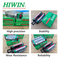 Roulement de bloc d'origine Taiwan HIWIN QHH15 QHH15CA QHW15CC QH15 QHR15 HGR15 Rail de guidage linéaire