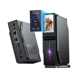 S1 Mini-PC Intel N95 N100 RGB Licht WIFI 6 BT 5.2 für Heim/Büro GDDR4 Videosp eicher <span class=keywords><strong>DDR4</strong></span> RAM SSD Fest Neu Verfügbar US CN EU UK - Product Image 2