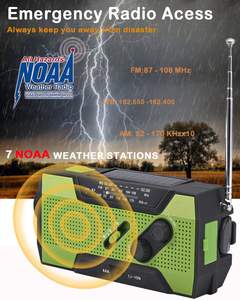 <span class=keywords><strong>Radio</strong></span> Solar AM/FM de Emergencia con Manivela, Material PCR Ecológico, 2000mAh, para una Vida Ecológica - Product Image 5