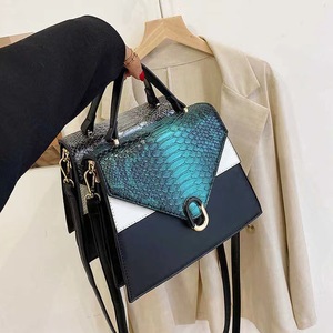 Bolsos de Mano de Piel de Serpiente de Moda para Mujer, Bolsos de Lujo para Chicas, Bolsos en Oferta para Mujer - Product Image 1