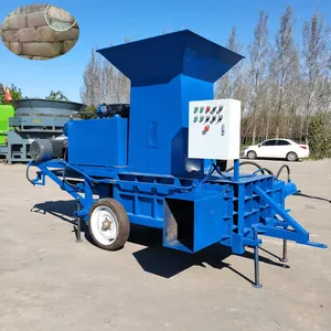 Weit verbreitete Knoblauch ballen presse Silage Stroh ernte maschine und Ballen presse