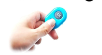 Mini appareil photo multifonction universel pour selfie, télécommande BT sans fil, obturateur à distance