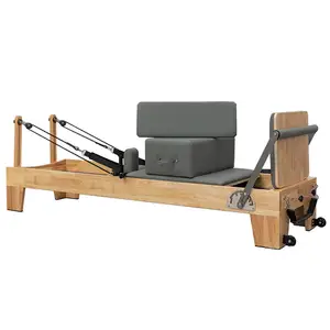 Disesuaikan rumah latihan Yoga Beech Maple kasur Oak peralatan latihan peralatan Pilates mesin Pilates perlengkapan rekondisi