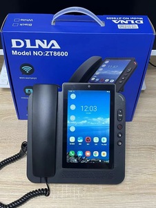 Téléphone de bureau intelligent Android DLNA 7" ZT8600, point d'accès Wi-Fi, écran tactile, téléphone <span class=keywords><strong>filaire</strong></span> <span class=keywords><strong>avec</strong></span> <span class=keywords><strong>carte</strong></span> <span class=keywords><strong>SIM</strong></span> - Product Image 5