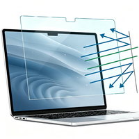 Convient pour MacBook Air 13 pouces, protection d'écran, film de protection anti-rayures mat en PET, protection contre la lumière bleue pour ordinateurs portables