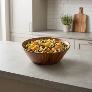 Ensemble de 6 bols en bois d'olivier, faits à la main, légers, rustiques, décoration de cuisine moderne, cadeau de déménagement ou cadeau pour chef - Product Image 6