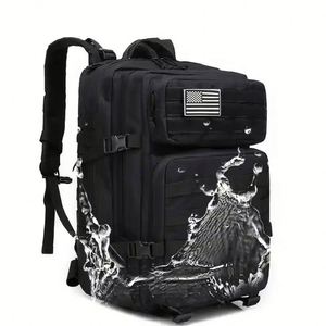 Sac à dos tactique de camping 900D Oxford 45L avec pochette Molle, sac d'assaut, sac à dos de randonnée OEM - Product Image 2