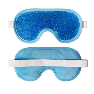 쿨링 젤 비즈 아이 마스크 개인 라벨 쿨링 비드 젤 아이 마스크 비즈니스 선물로 젤 팩 포함 - Product Image 4