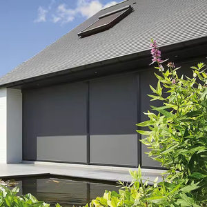 Schermi elettrici impermeabili motorizzati da Patio retrattile con Zip da esterno e avvolgibili da esterno antivento - Product Image 2
