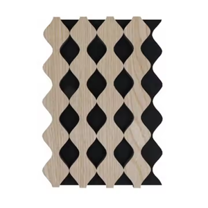 Dễ dàng cài đặt chống cháy 3D rãnh PVC bảng cách âm thanh tấm âm thanh cho tường <span class=keywords><strong>v</strong></span>à trần nhà - Product Image 1