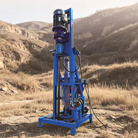 Livraison Gratuite Nouvelle Foreuse Hydraulique Diesel pour Puits d'Eau avec Composants Clés Profondeur 100m-200m Facile à Utiliser pour l'Exploitation Minière