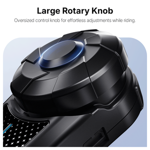 FODSPORTS FX-S C אוזניות Bluetooth לקסדה 40MM HiFi עמיד למים רמקול להפחתת רעש לקסדות אופנוע - Product Image 2