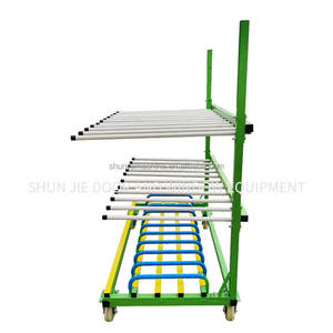 Cadre de fenêtre mobile de 10 cm, chariot de rangement de panneaux de porte, planche en bois, chariot en porte-à-faux pour l'usine, vente en gros - Product Image 3