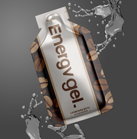 Sacs d'emballage en aluminium imprimés sur mesure pour liquides, boissons, gels énergétiques, miel, sachets en forme de bouteille, sachets de gel énergétique