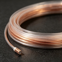 Fil CCA nu à 10% ou 15% de cuivre, aluminium cuivré, norme internationale, recuit/tiré à froid, marque JH, pour extrusion de câbles