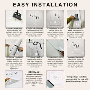 Vinilo Adhesivo Removible para Pista de Baile, Rollo de Vinilo Blanco Brillante Premium para Decoración de Eventos, Bodas y Fiestas - Product Image 4