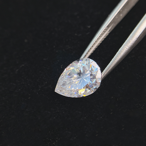 Bán buôn lỏng Lê cắt moissanite D màu VVS1 rõ ràng đối với đồ trang sức trung tâm Stones - Product Image 1