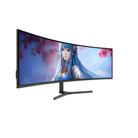 Écran de jeu incurvé sans cadre 49 pouces 32:9 haute performance 5K HD 120Hz pour ordinateur de bureau e-sport – Prix de gros