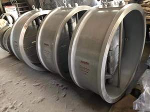 Dn400 pn25 wcb cơ thể Wafer tấm kép không trở lại đĩa kiểm tra van với giá tốt - Product Image 4